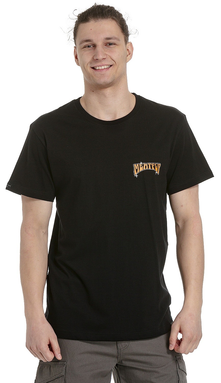 T-Shirt Meatfly Pistons - Black - men´s