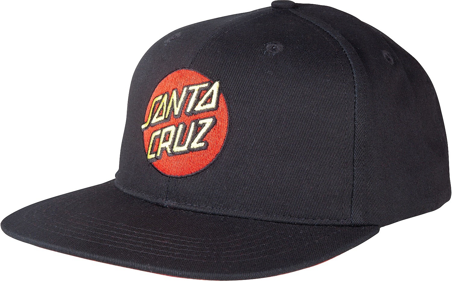 casquette Santa Cruz Classic Dot Snapback - Black - men´s