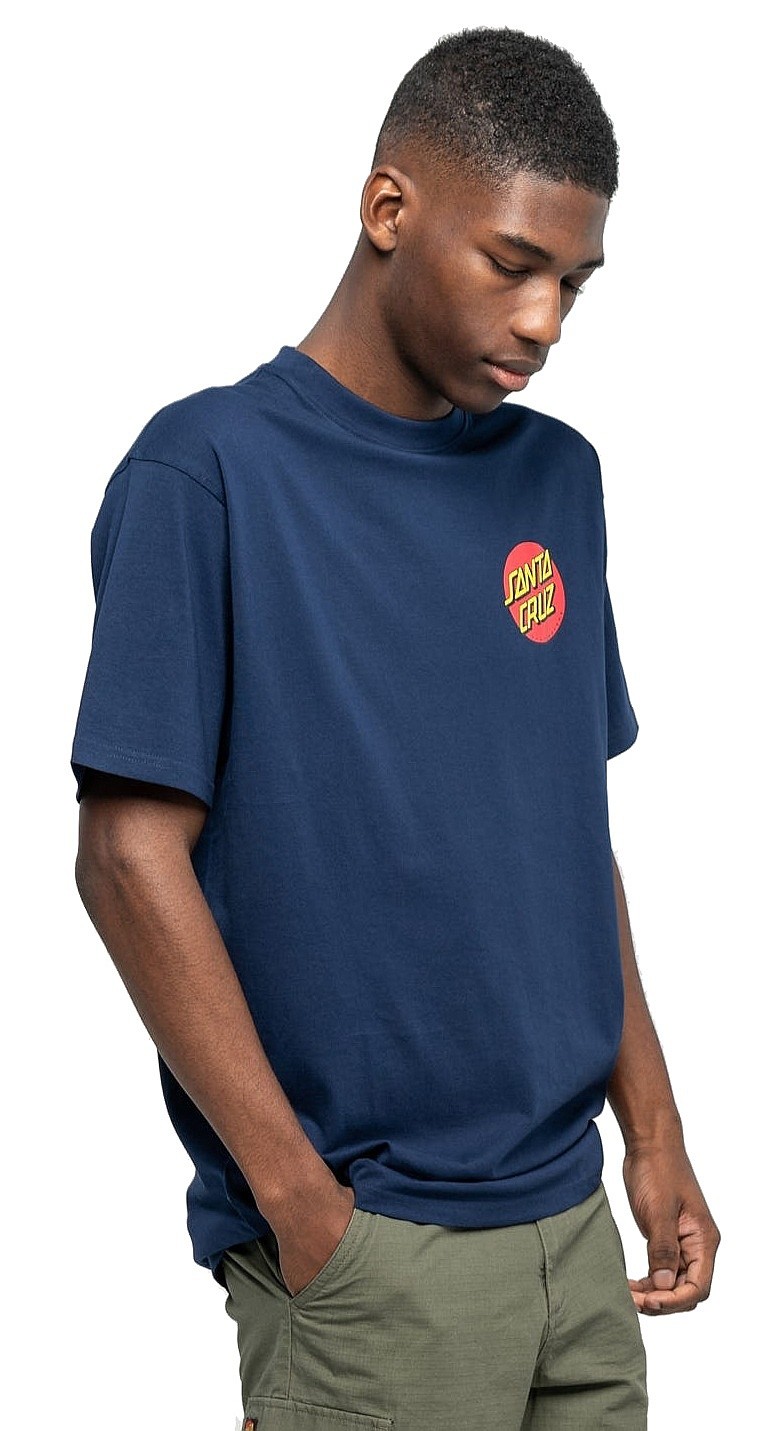 navy blue santa cruz shirt