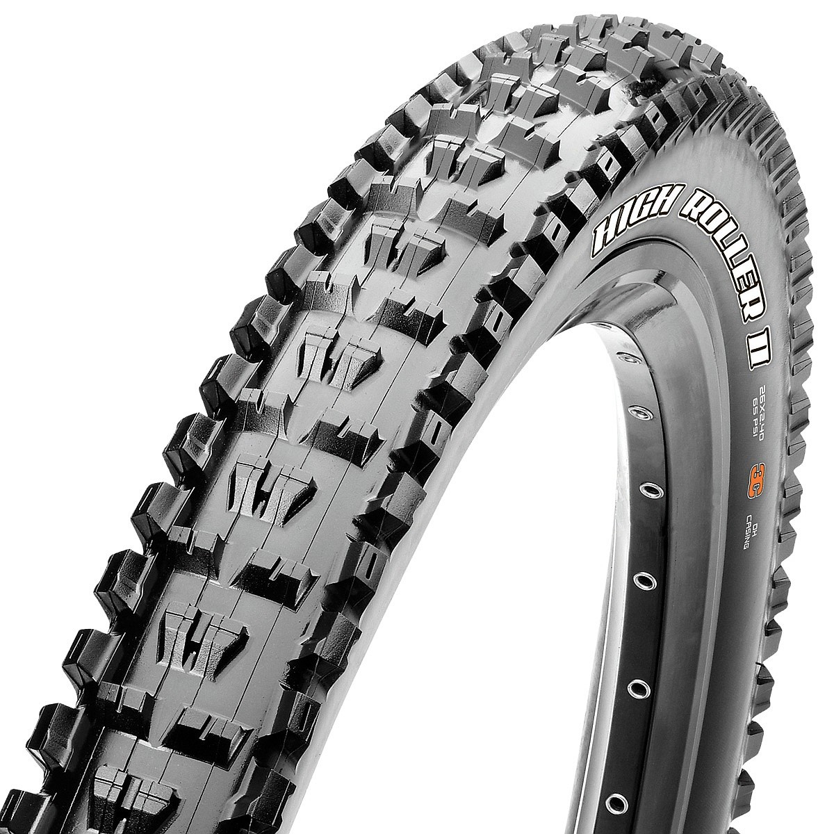 Reifenmantel Maxxis High Roller II Kevlar 27.5"x2.40"/3C EXO T.R. - Black