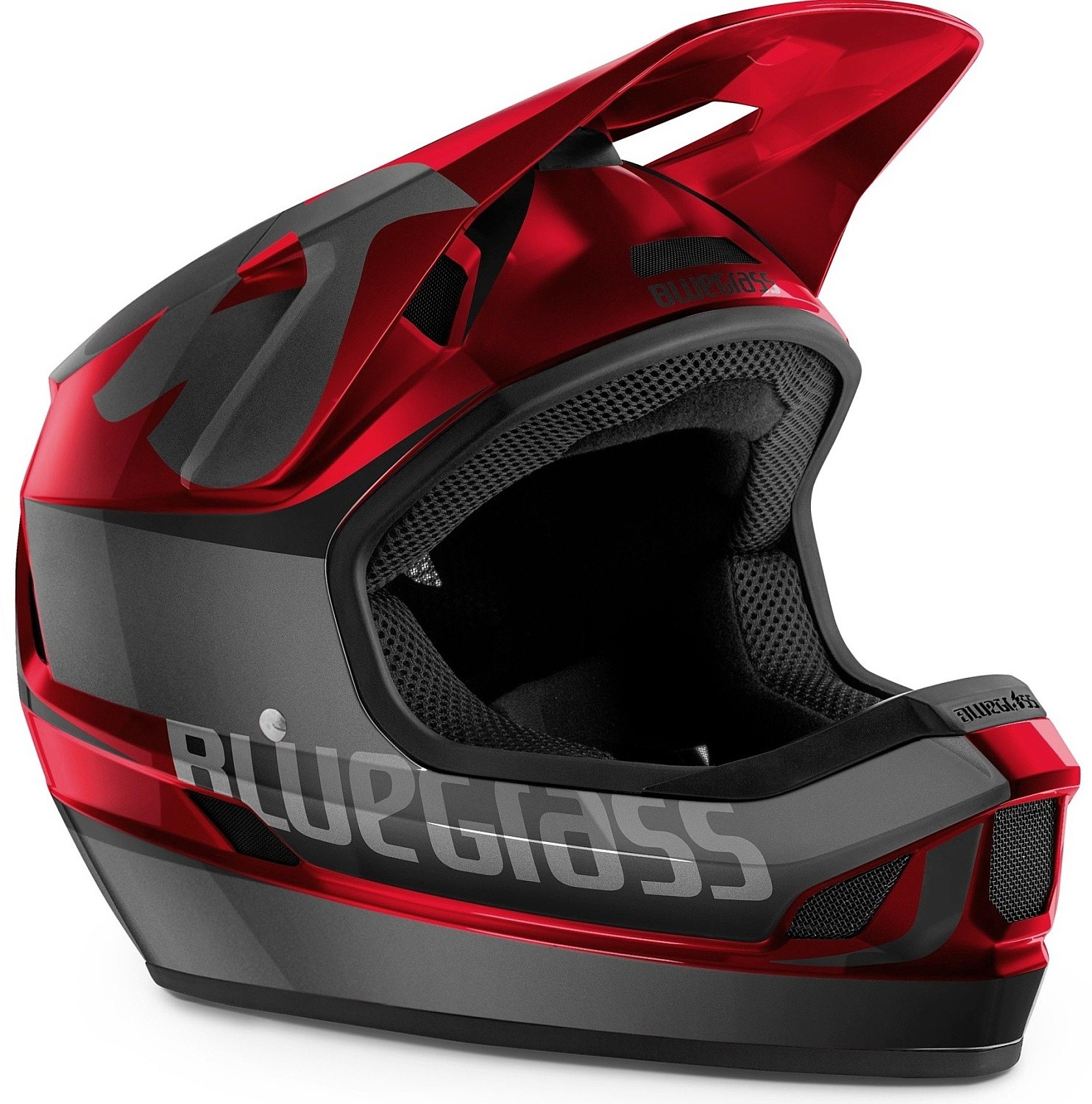hjelm Bluegrass Legit - Grey/Red