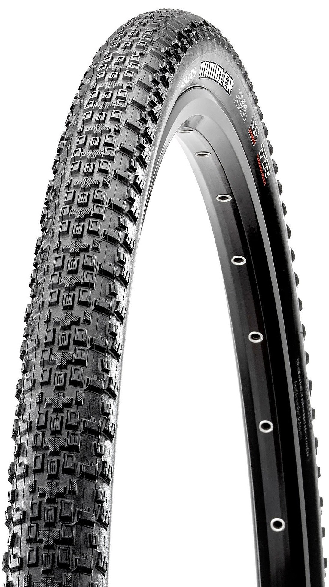 Reifenmantel Maxxis Rambler Kevlar 28" (700x40) EXO T.R. - Black