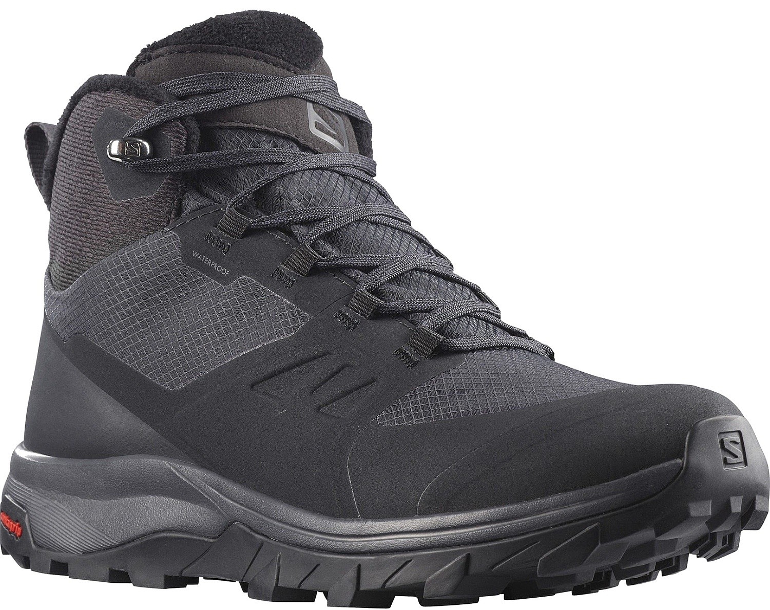 chaussures Salomon OUTsnap CSWP W - Black/Ebony/Black - women´s