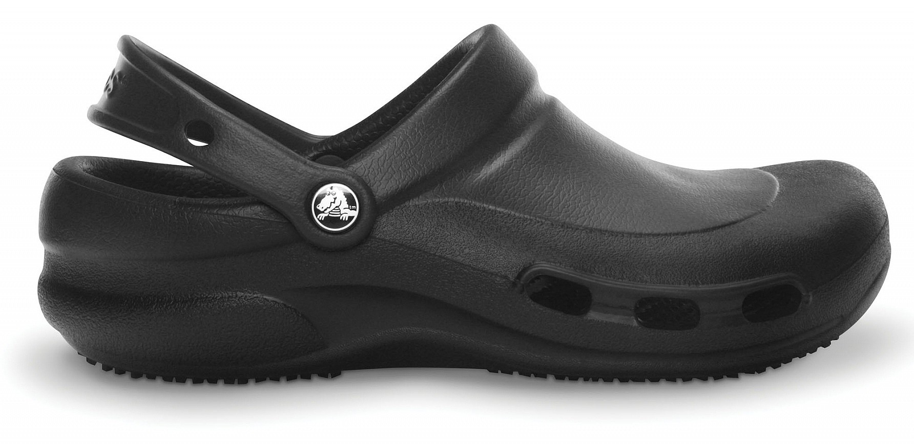 bistro black crocs