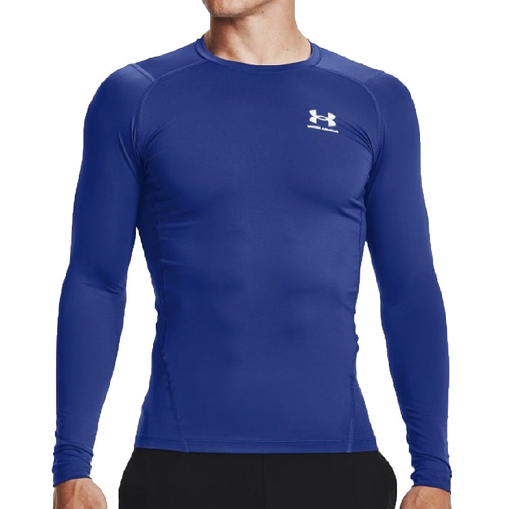 T-shirt Under Armour HeatGear Armour Comp LS - 400/Royal/White - men´s