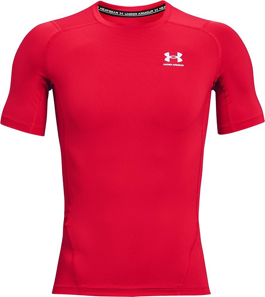 T-shirt Under Armour HeatGear Armour Comp - 600/Red/White