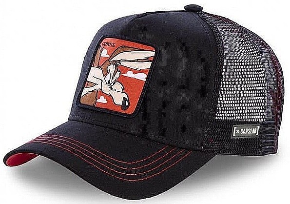 casquette Capslab Looney Tunes Trucker - Coyote/Black - men´s