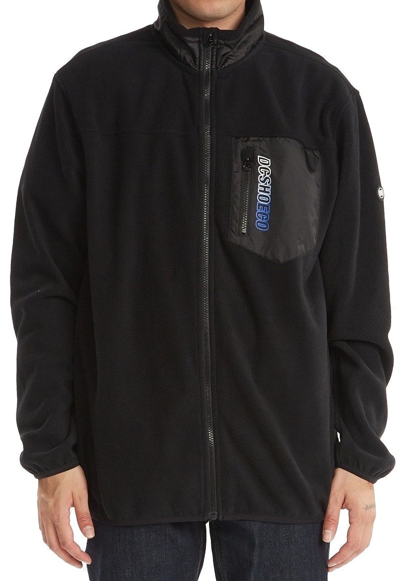 sudadera DC Rogue Fleece Zip - KVJ0/Black - men´s