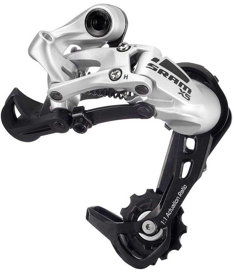 schimbător spate Sram 12A RD X5 9SP Medium Cage - Aluminium Silver