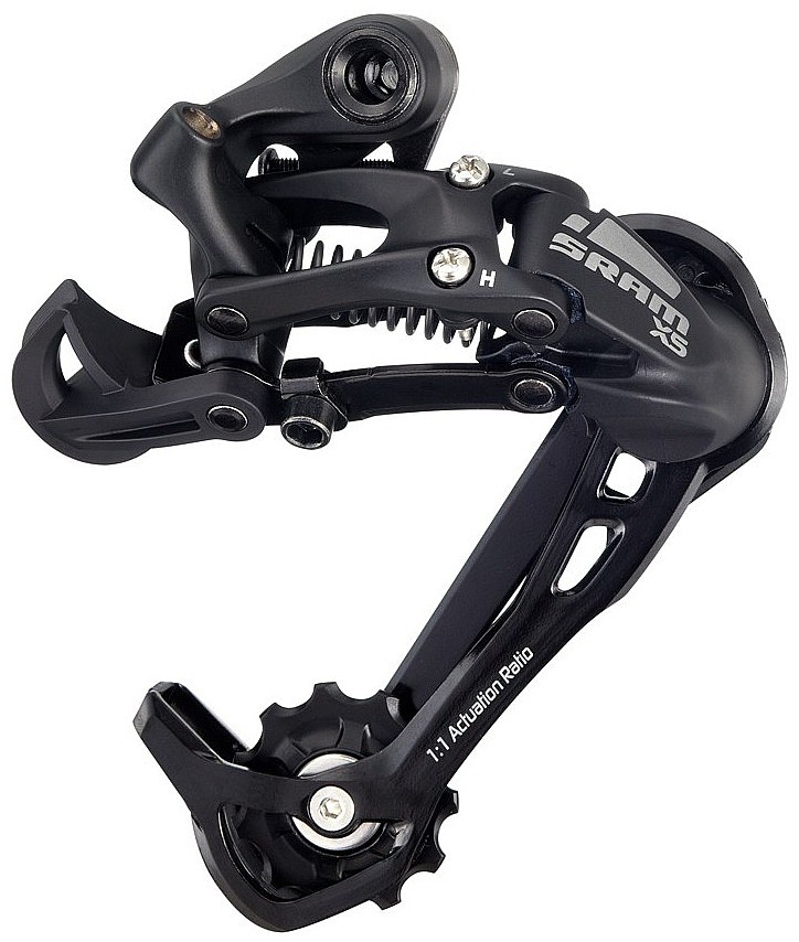 prehadzovačka Sram 12A RD X5 9SP Medium Cage - Aluminium Black