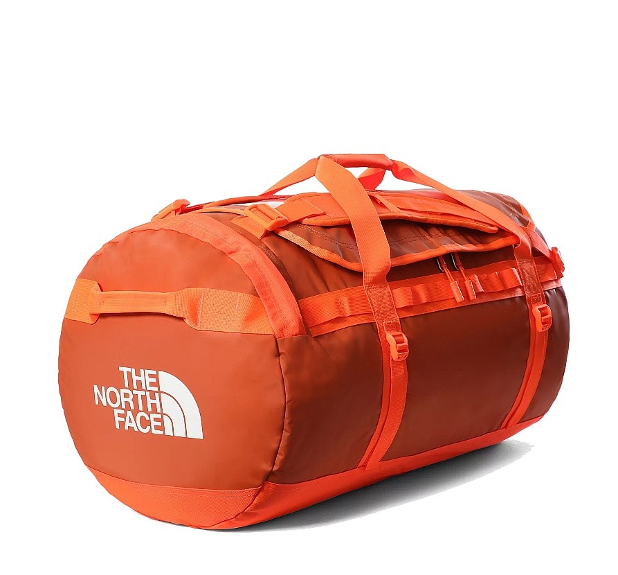 north face bag orange