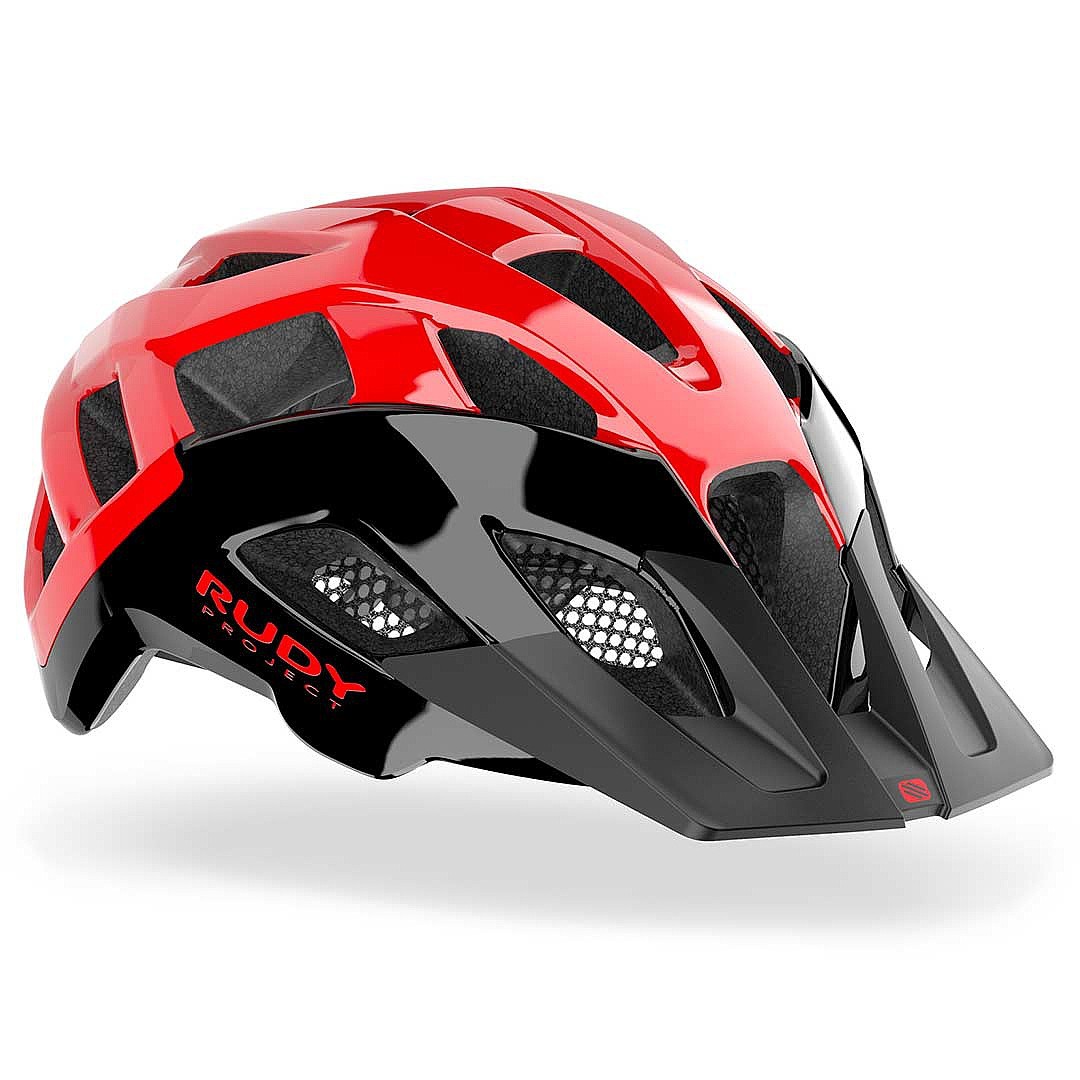 kask Rudy Project Crossway - Black/Red Shiny