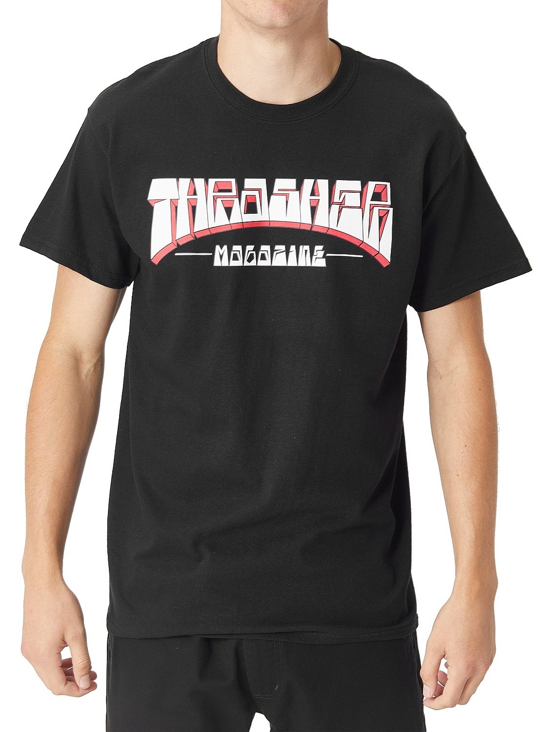 T-shirt Thrasher Firme Logo - Black