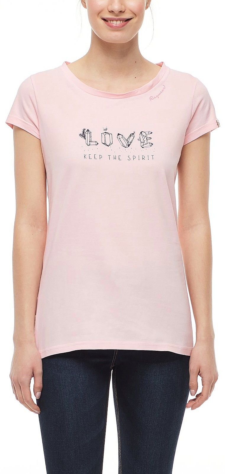 рубашка Ragwear Mint Crystal Organic - 4063/Light Pink - women´s