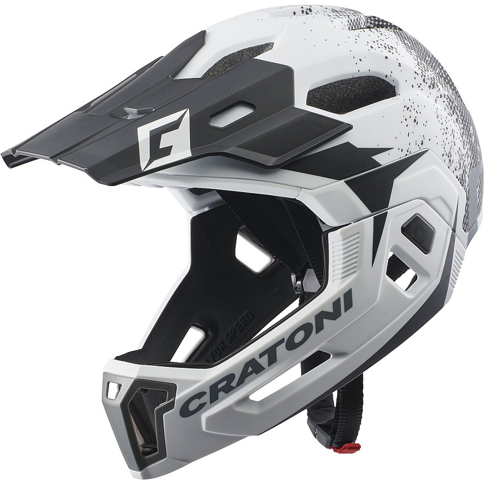 kask Cratoni C-Maniac 2.0 MX - White/Black Matt