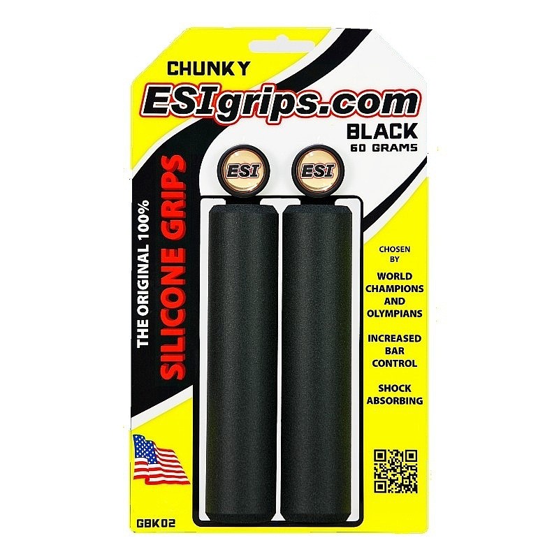 manopole ESIgrips Chunky - Black