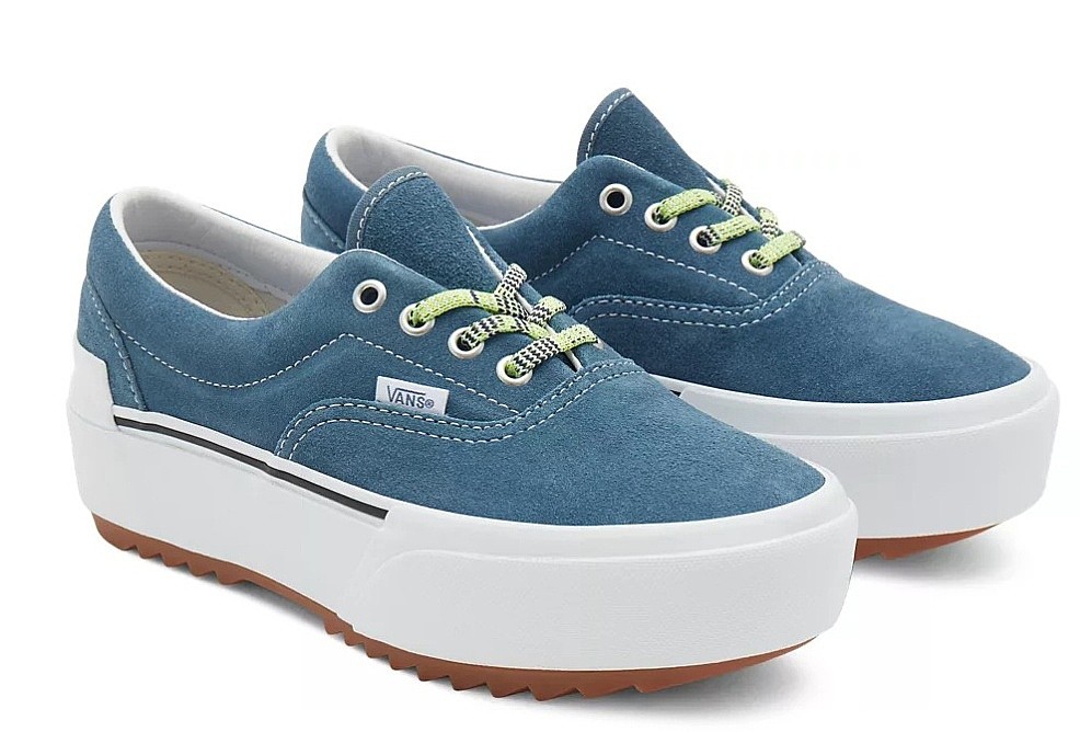 Schuhe Vans Era Stacked - Multi Lace/Cement Black/True White