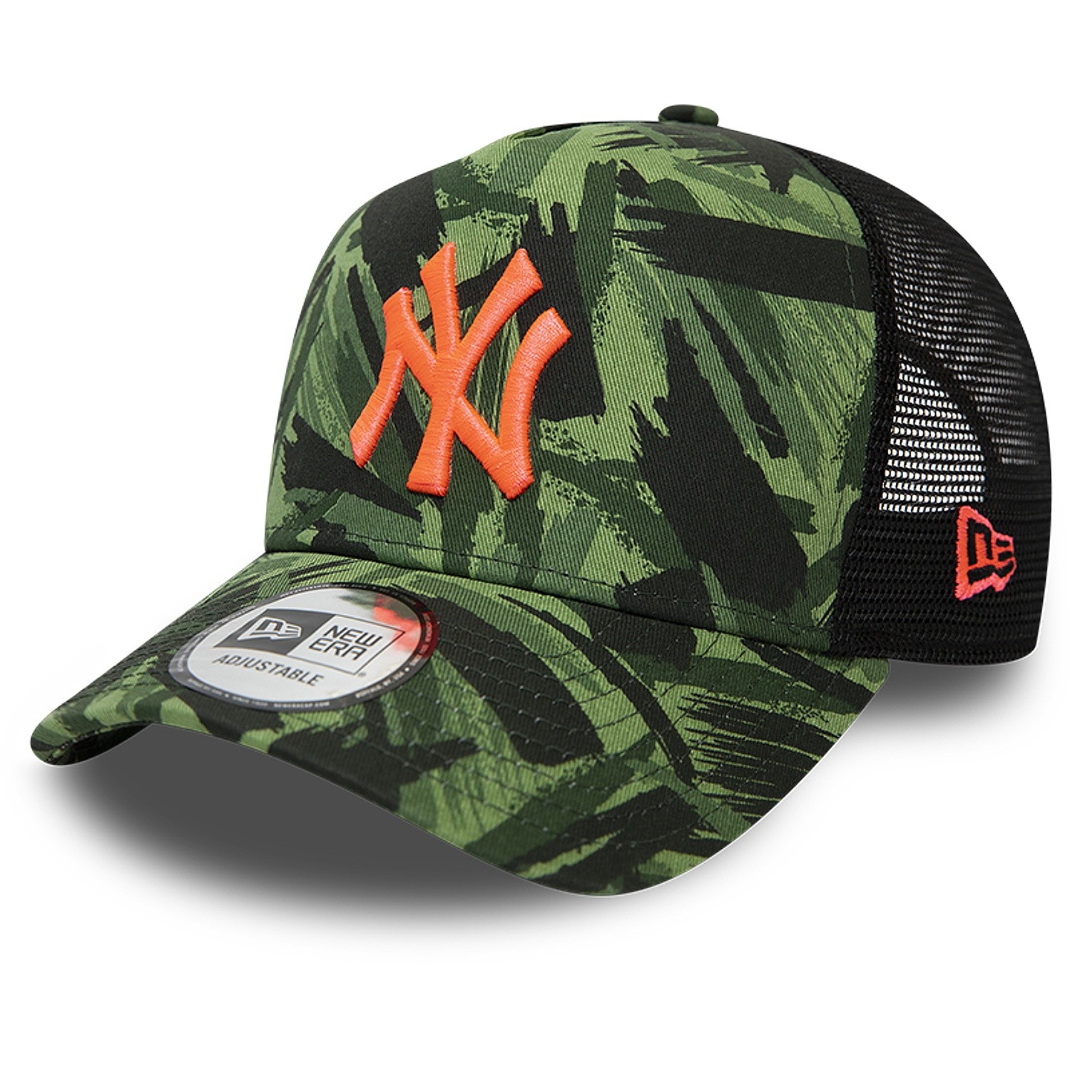 new era distressed trucker cap