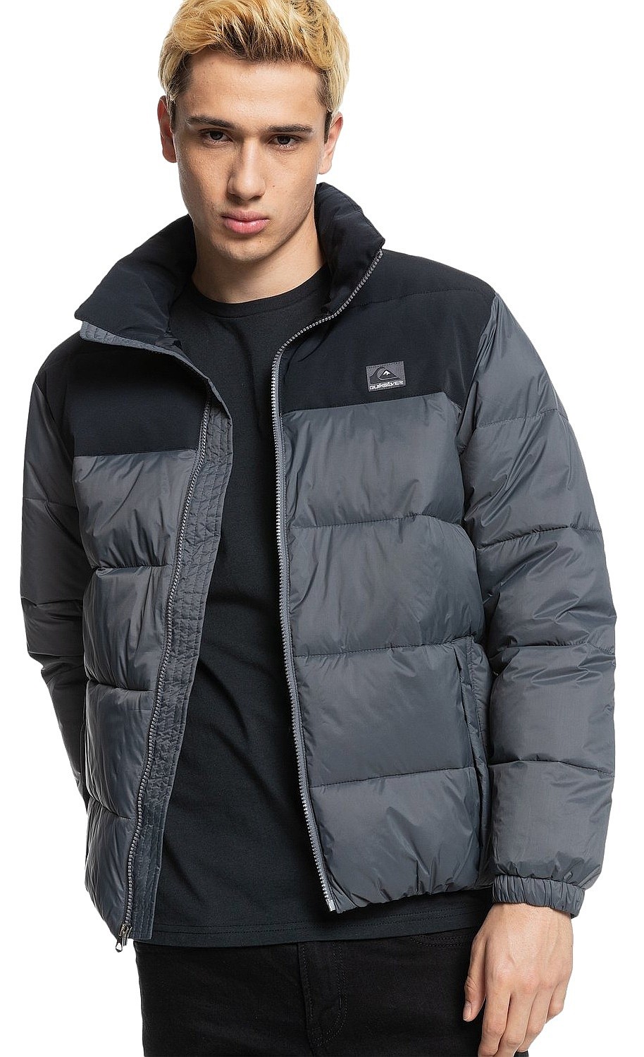 Jacke Quiksilver Wolfs Shoulders TD - KZM0/Iron Gate - men´s