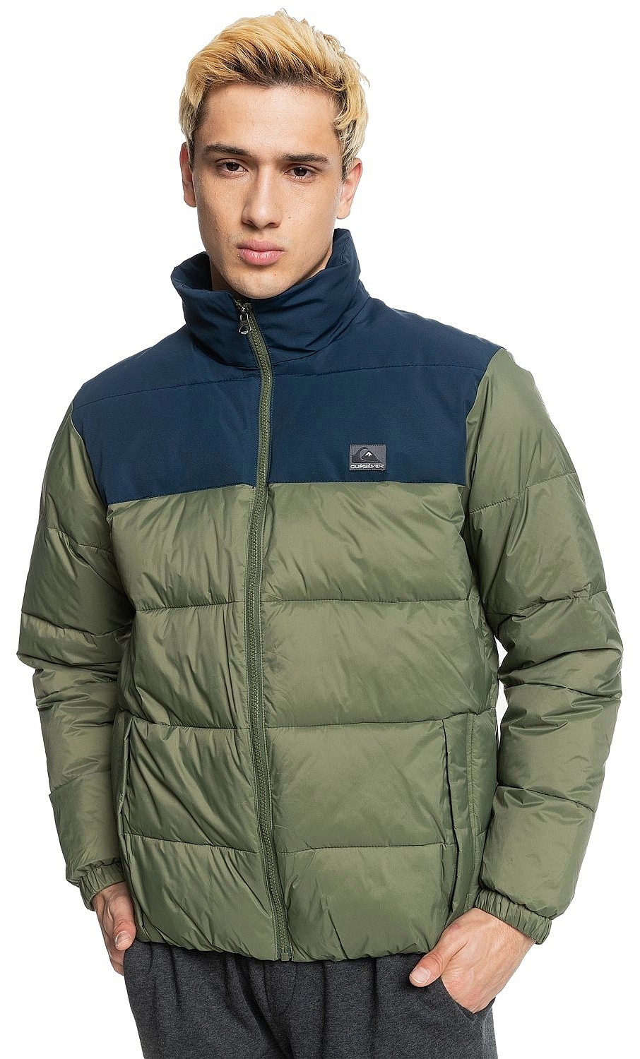 jacket Quiksilver Wolfs Shoulders TD - GPH0/Four Leaf Clover - men´s