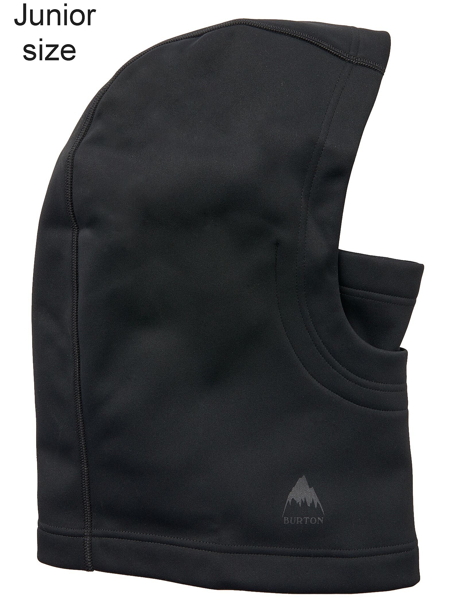 balaclava Burton Bonded Hood True Black unisex junior