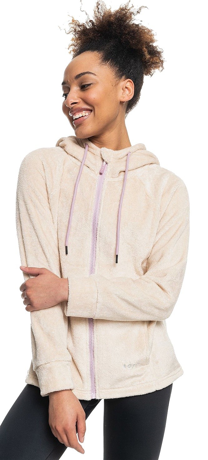 кофта Roxy Samba Mambo Zip - TEH0/Tapioca - women´s