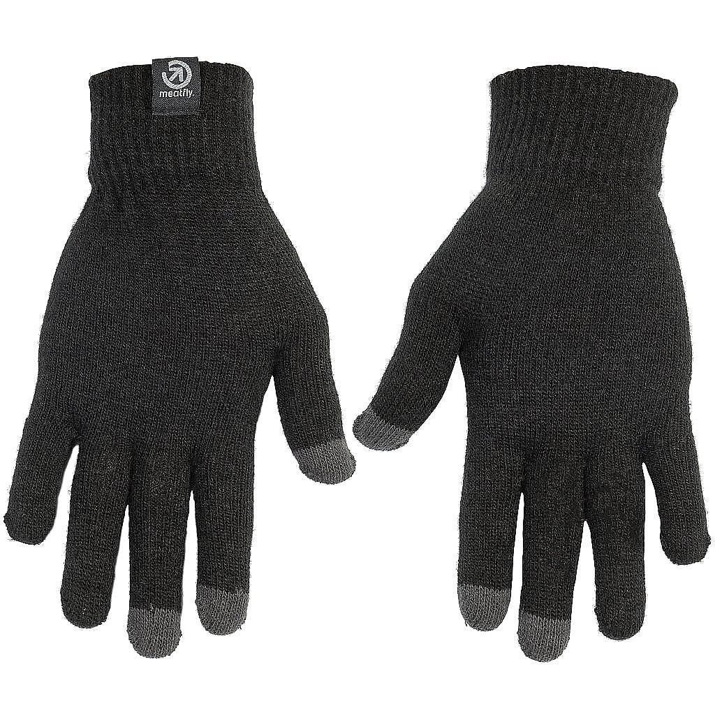 rękawiczki Meatfly Boyd - Black/Grey