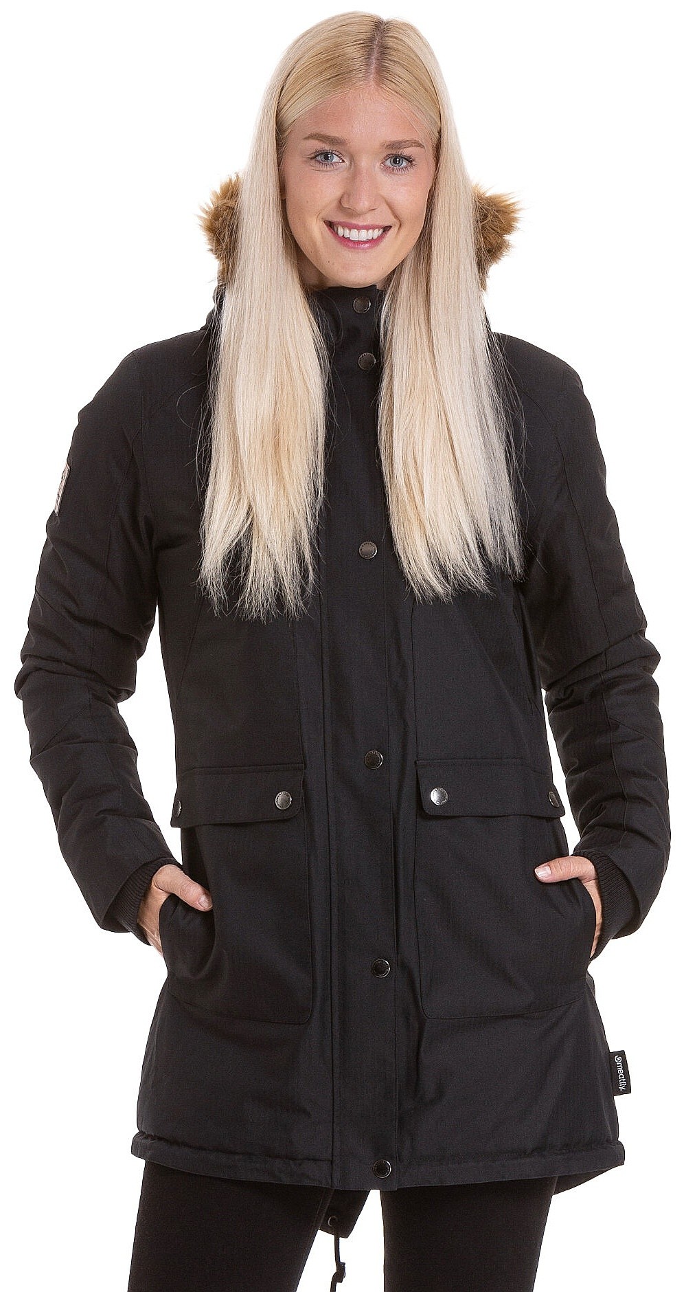 veste Meatfly Amber - Black - women´s