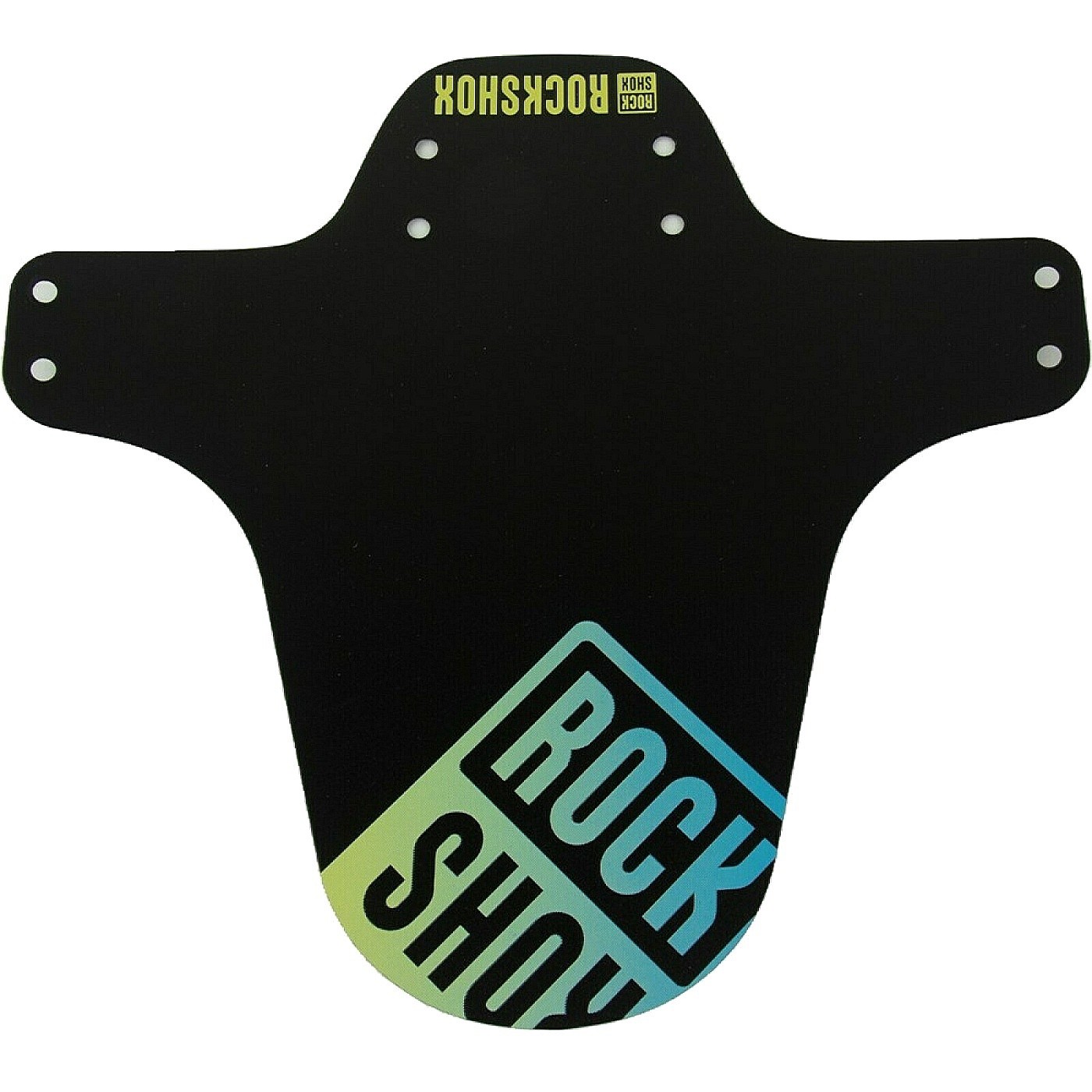 garde-boue RockShox AM MTB Fender - Black/Yellow/Blue Fade Print