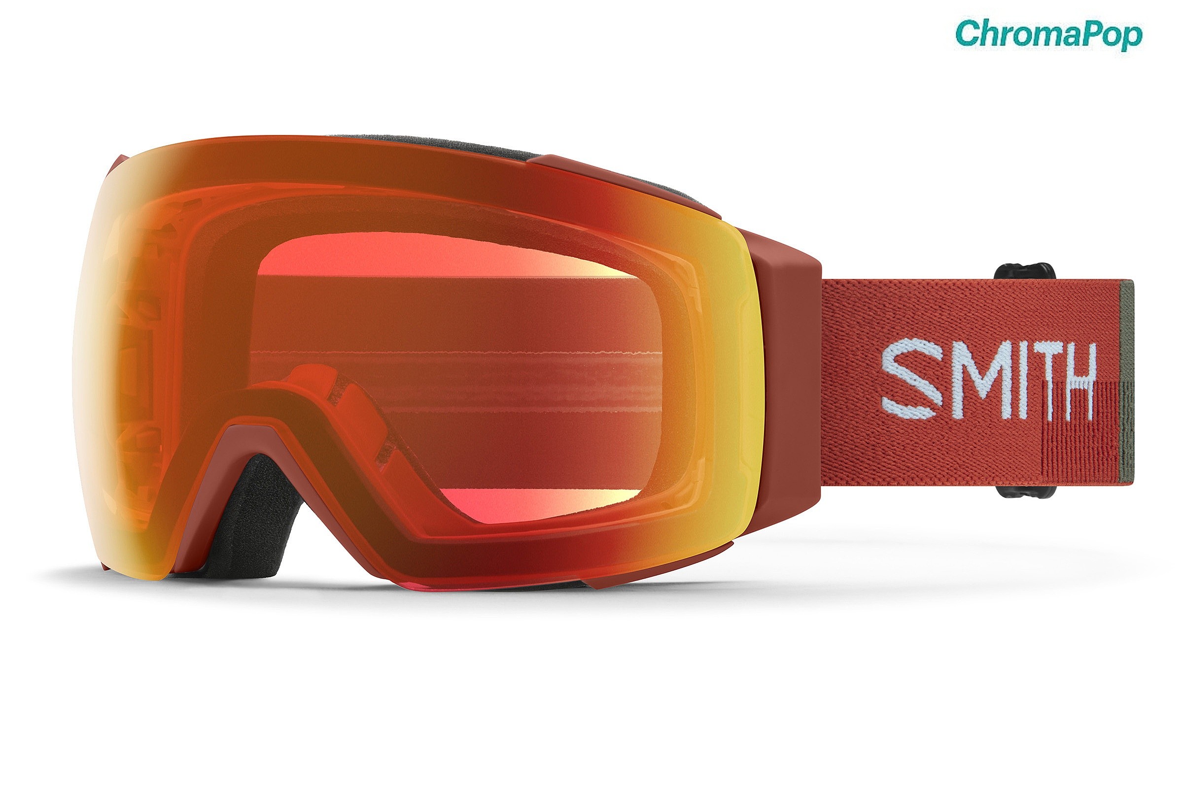 okuliare Smith I/O MAG - Clay Red Landscape/ChromaPop Everyday Red Mirror