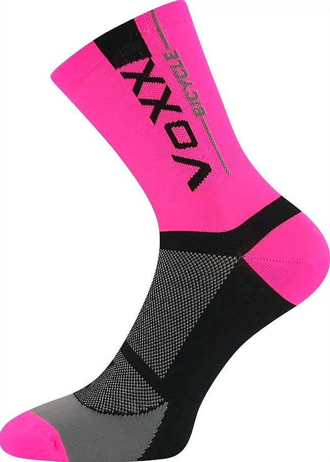 șosete Voxx Stelvio - Neon Pink