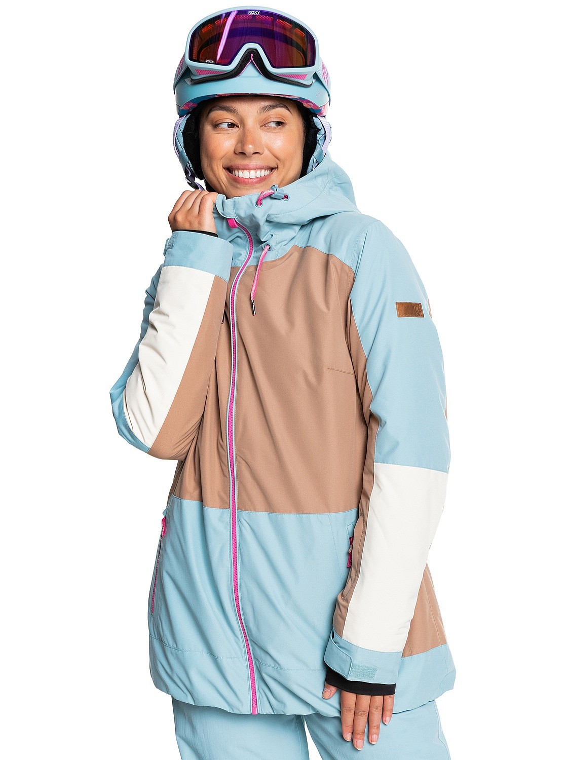 geacă Roxy Ravine - BHY0/Stone Blue - women´s