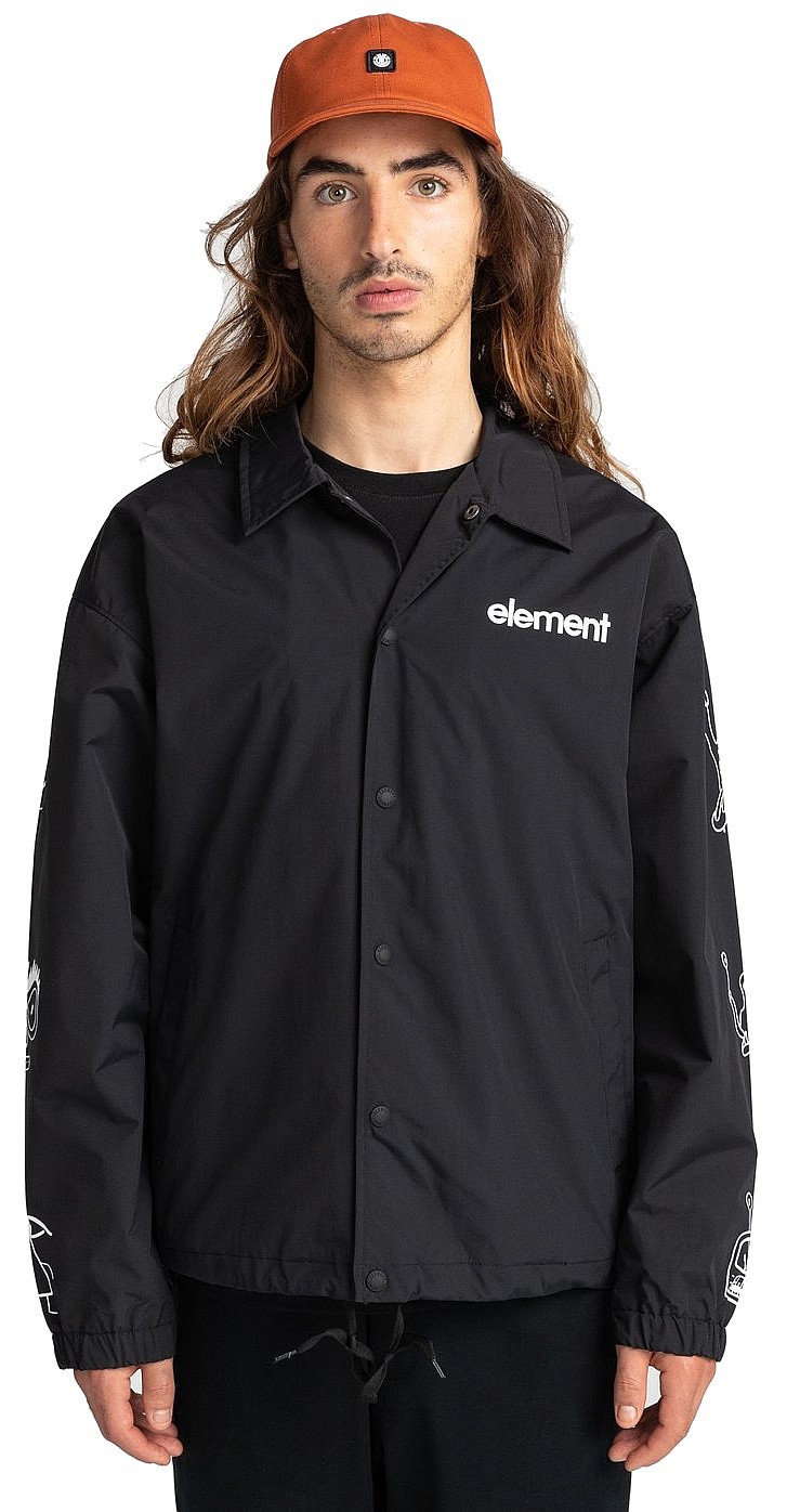 chaqueta Element Galaxy Coach - Flint Black - men´s