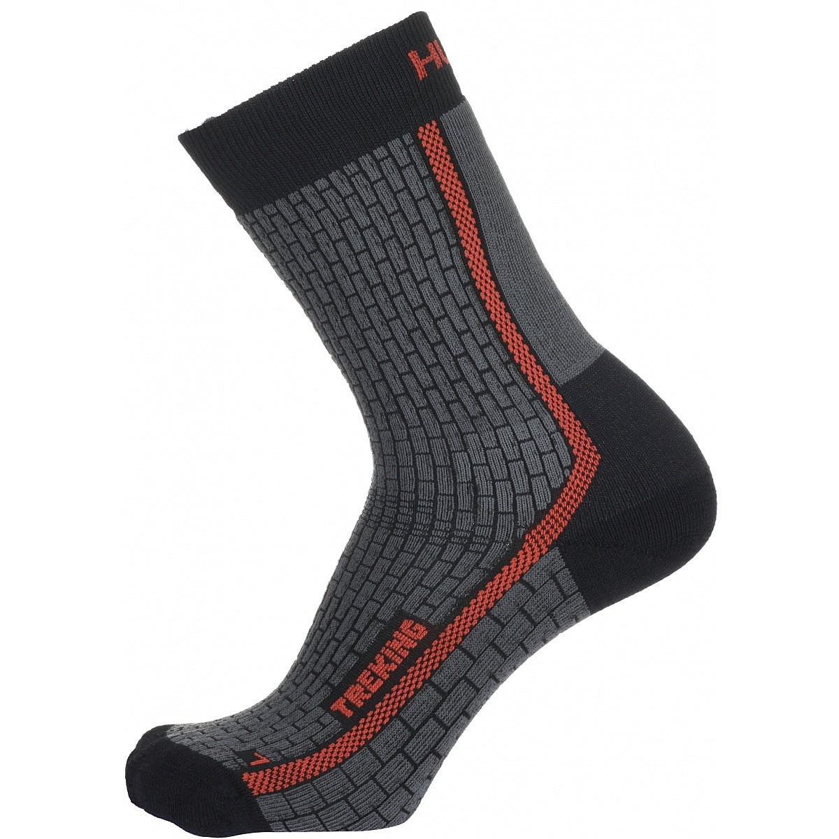 chaussettes Husky Treking New - Antracit/Red
