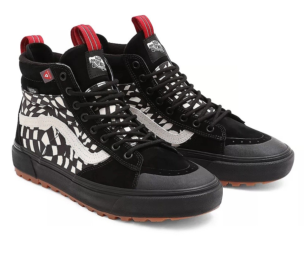 sko Vans Sk8-Hi MTE-2 - Black/Warped Check