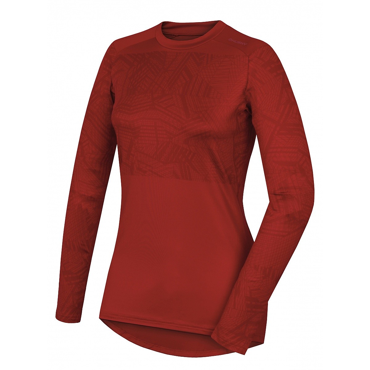 camisa Husky Active Winter LS - Red - women´s