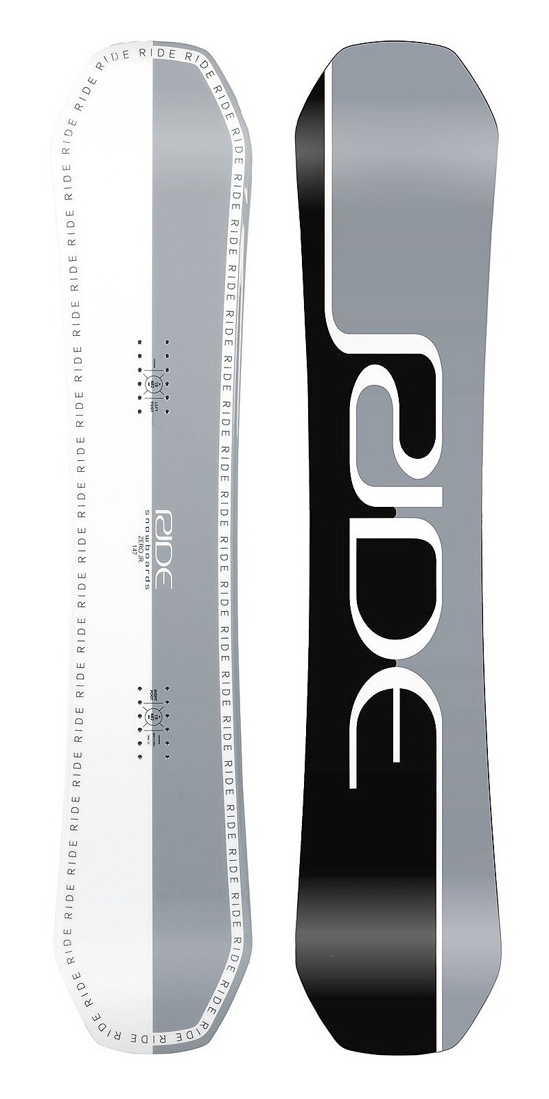 snowboard Ride Zero Assorted unisex junior