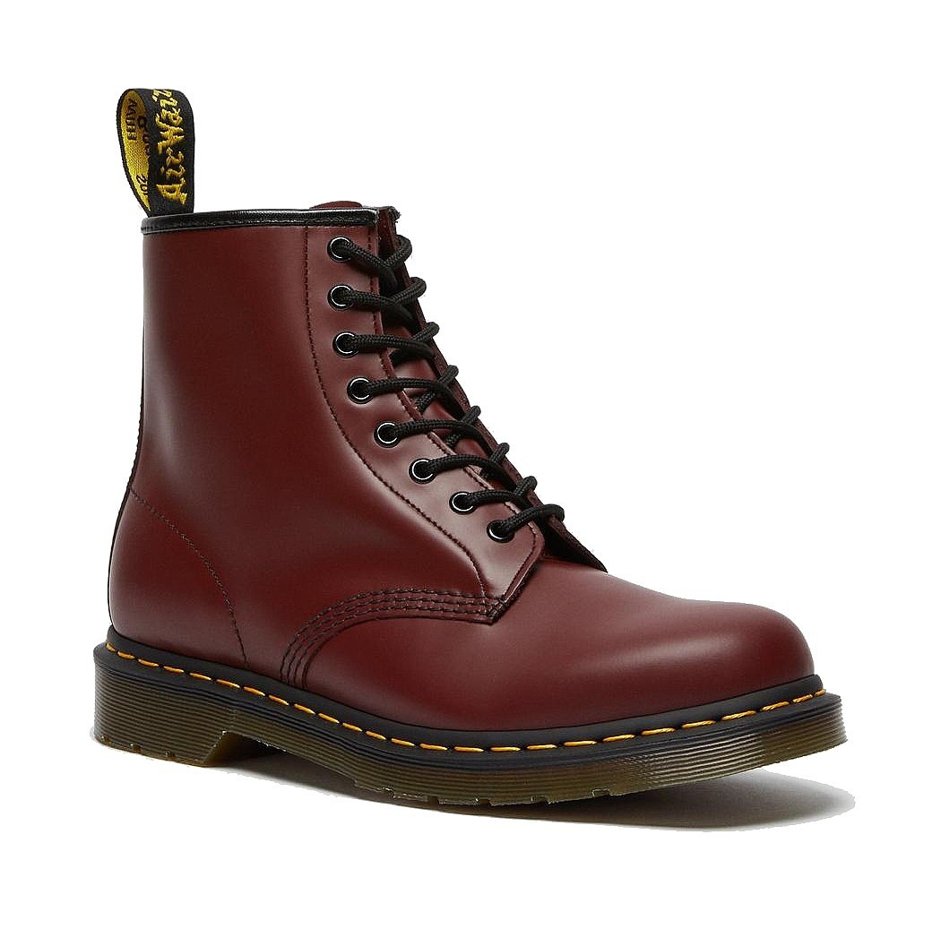 skor Dr. Martens 1460 - Cherry Red Smooth