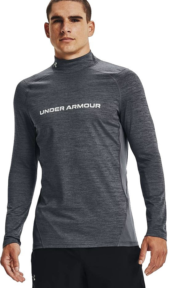 T-shirt Under Armour ColdGear Armour Fitted Twist Mock LS - 012/Pitch Gray/Reflective