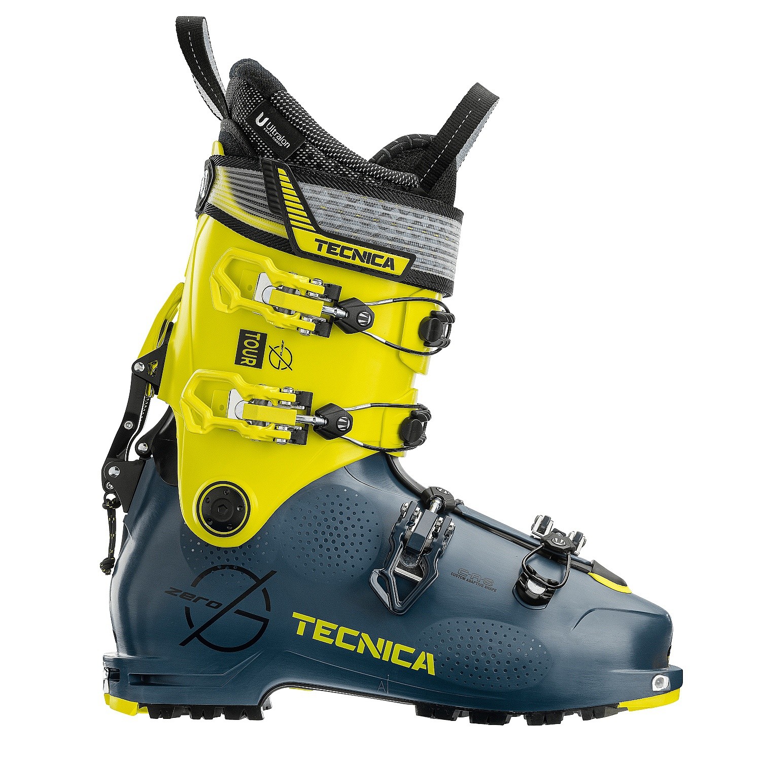 sko Tecnica Zero G Tour - Dark Avio/Yellow