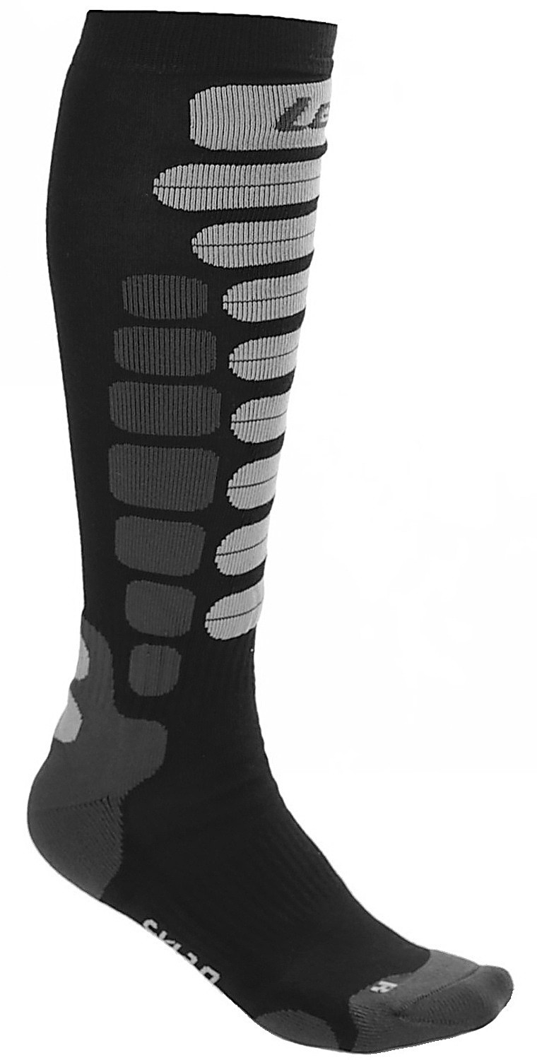calzini Lenz Skiing 2.0 - Anthracite/Grey