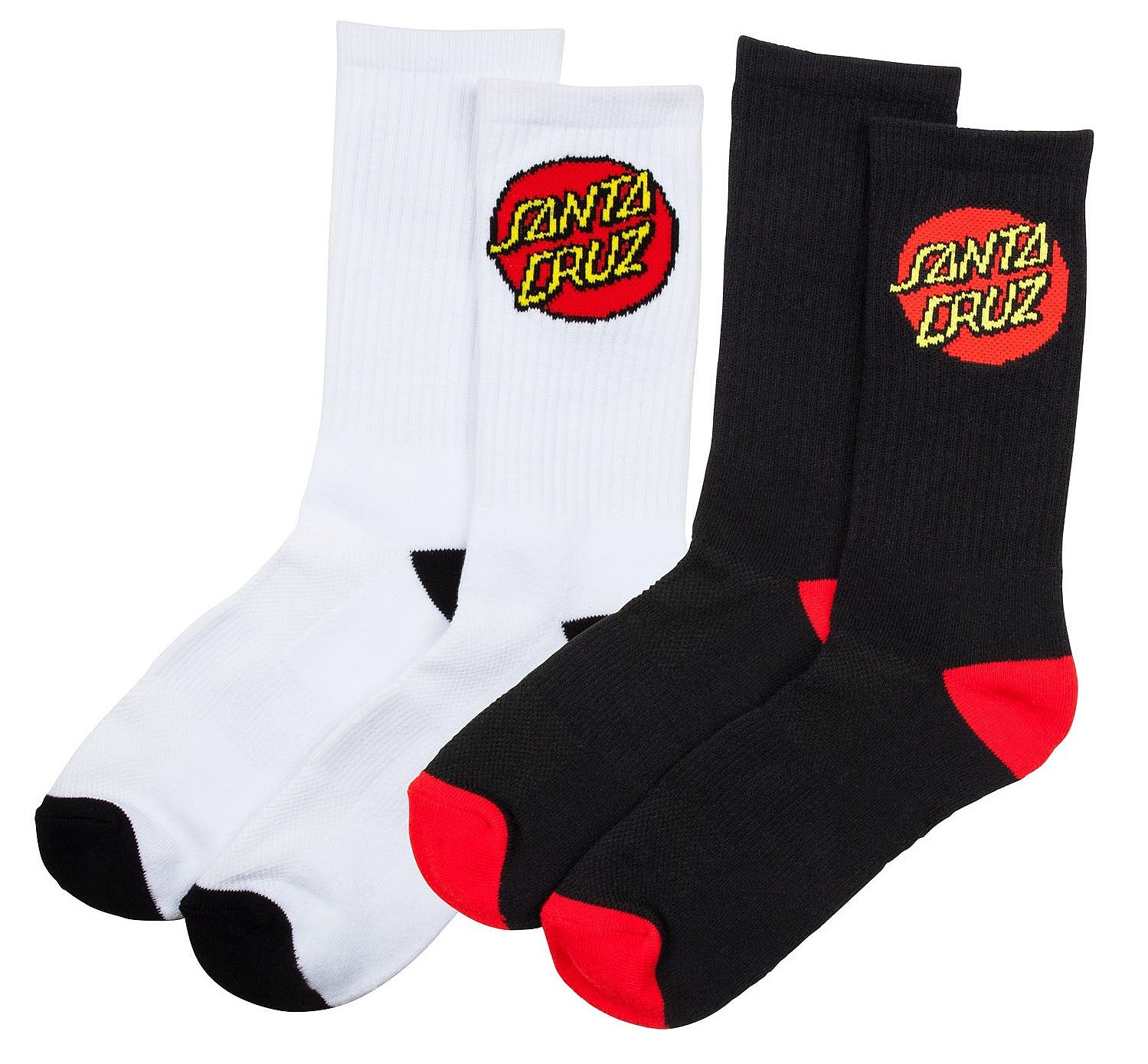 socks Santa Cruz Classic Dot 2 Pack - Assorted - men´s