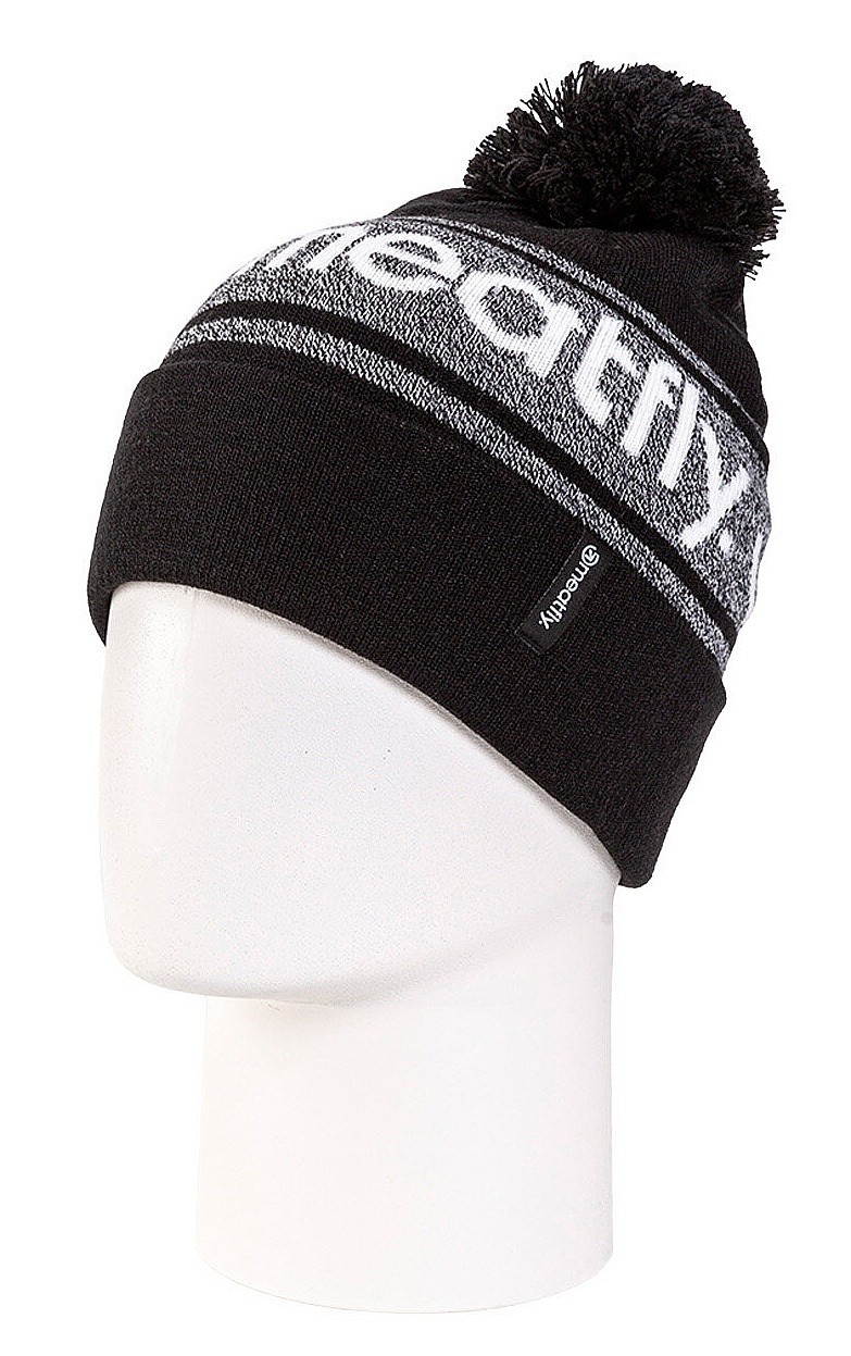 Mütze Meatfly Robb - Black/Grey Heather