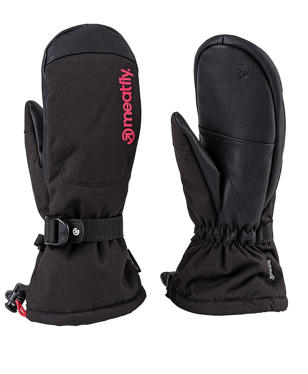 Handschuhe Meatfly Manson Mitt - Black - women´s