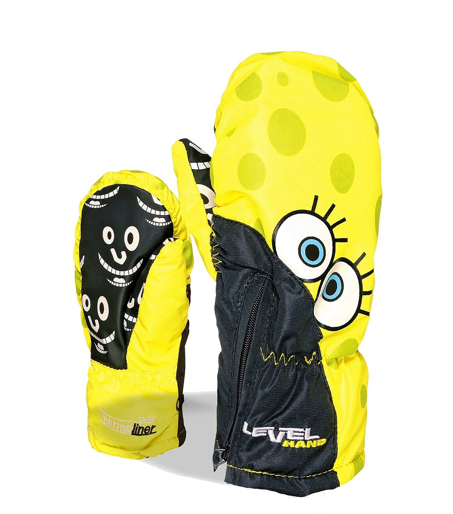 handskar Level Lucky Mitt - Yellow - kid´s