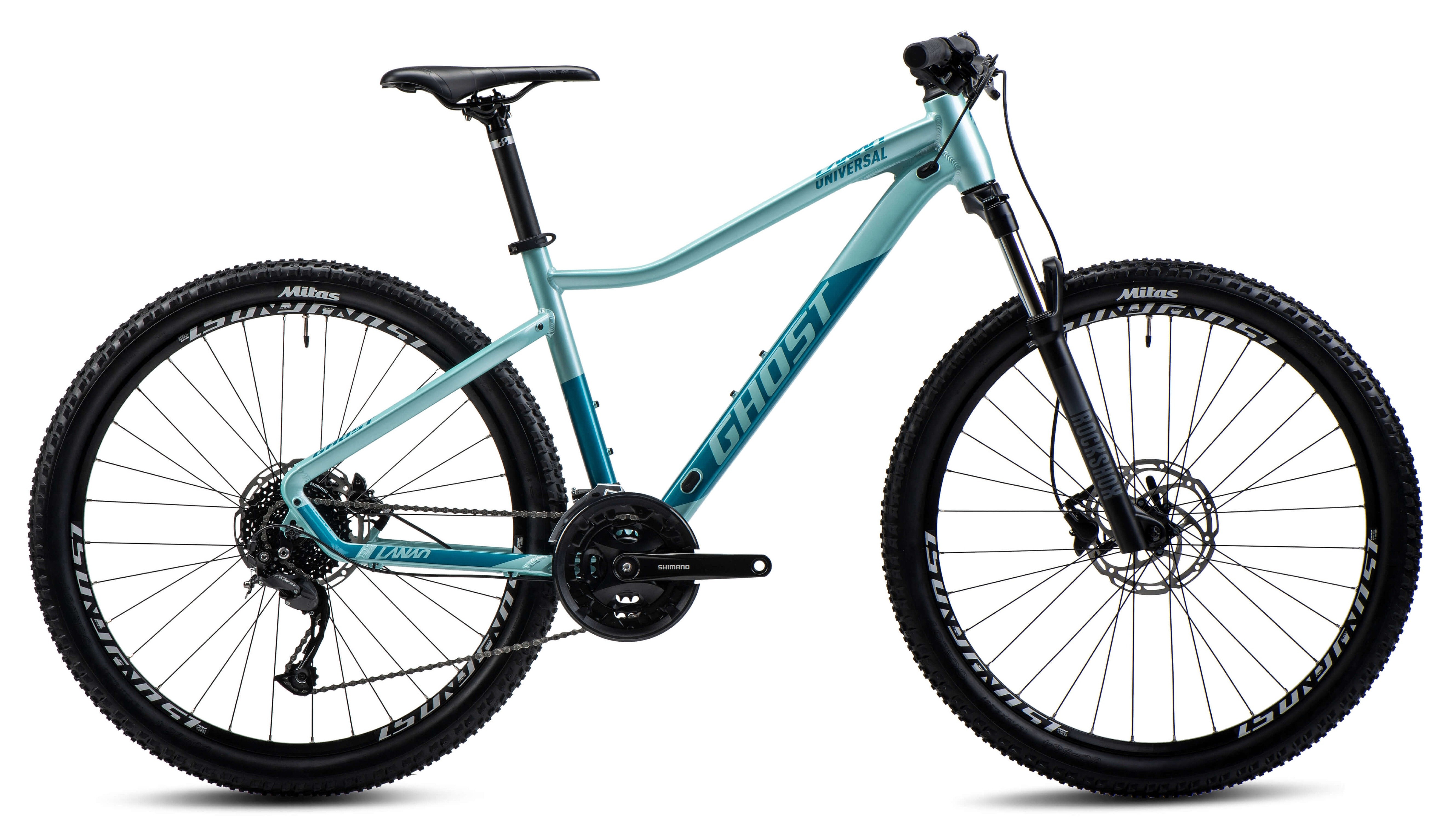 Fahrrad Ghost Lanao Universal 27.5" - Pearl Mint/Metallic Azure Matt - women´s