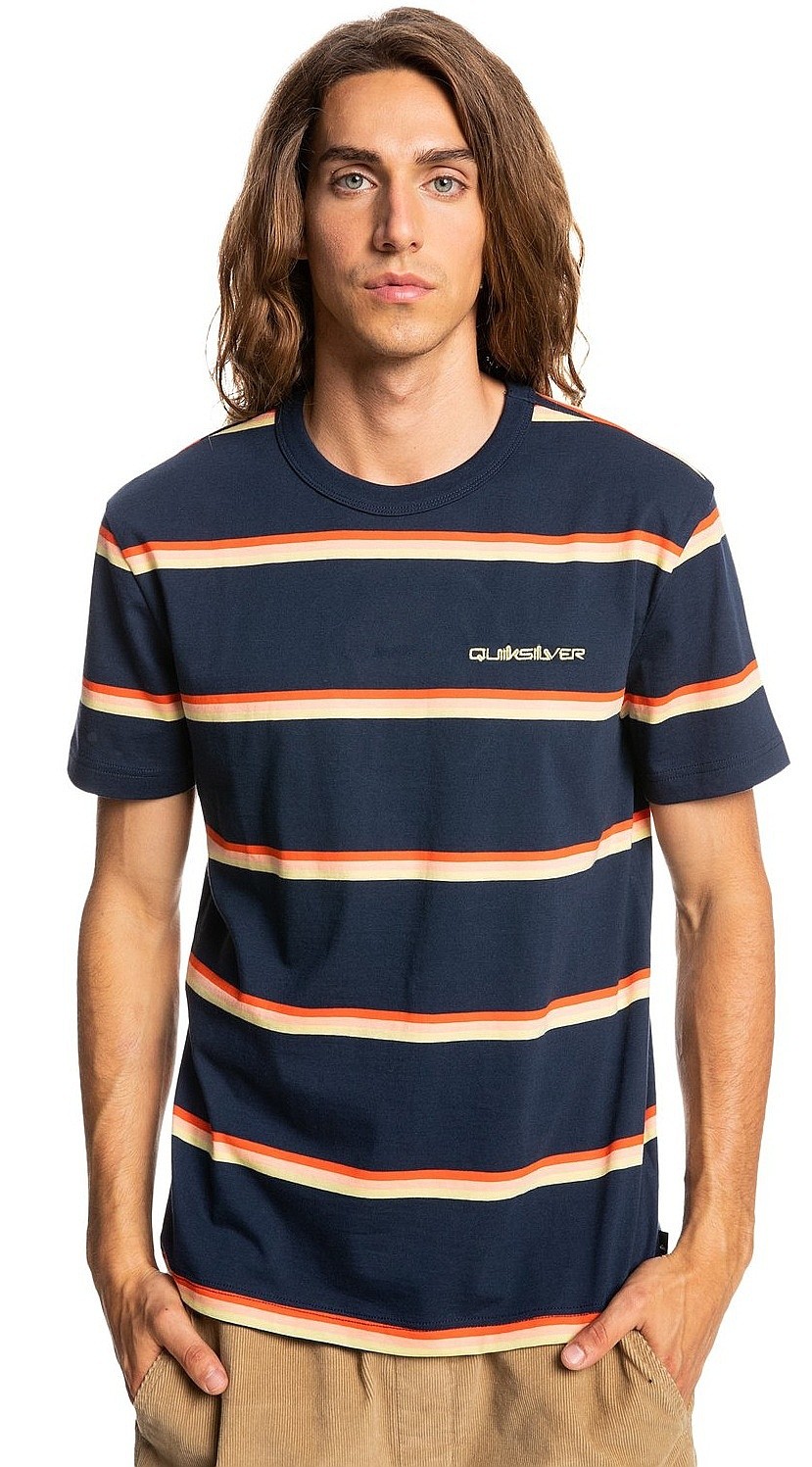 T-Shirt Quiksilver Coreky Mate - NNJ3/Cherry Tomato Coreky - men´s -  blackcomb-shop.eu