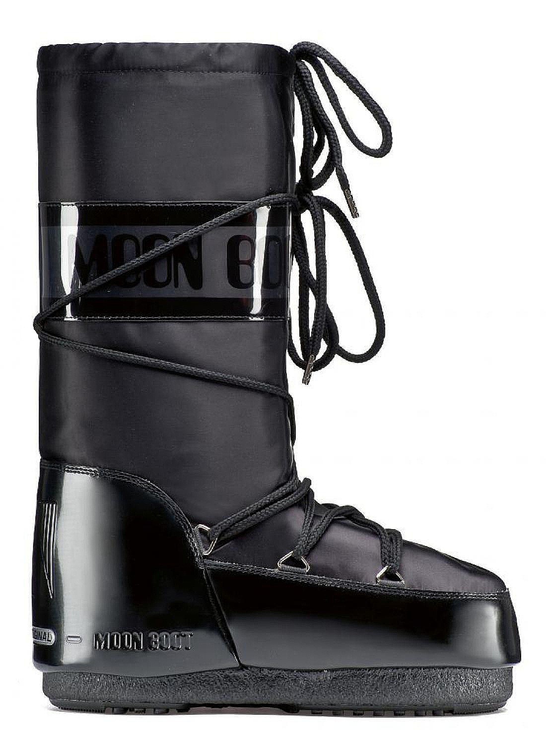 み　Moon Boot Glance ブラック スノーブーツ buty Moon Boot Glance - Black - snowboard-online.pl