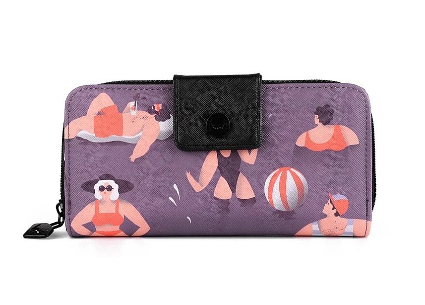 portefeuille Vuch Swimmers - Purple/Black - women´s