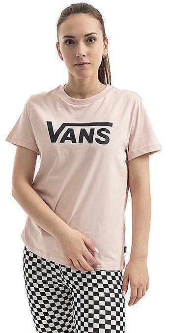 рубашка Vans Flying V Crew - Peach Whip - women´s
